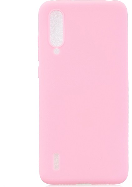 Candy Renk Xiaomi Mi Cc9/ Mi Cc9 Meitu Edition/ Mi 9 Lite-Pink Için Şeker Renk Yumuşak Tpu Telefon Kapak Kılıfı (Yurt Dışından)