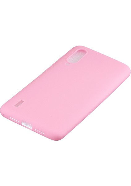 Candy Renk Xiaomi Mi Cc9/ Mi Cc9 Meitu Edition/ Mi 9 Lite-Pink Için Şeker Renk Yumuşak Tpu Telefon Kapak Kılıfı (Yurt Dışından)