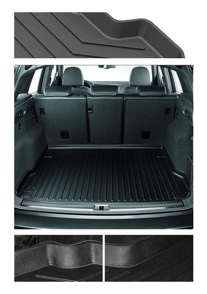 Toyota Land Cruıser Prado J150 2020 Modeli Için Özel Uyumlu Bagaj Havuzları