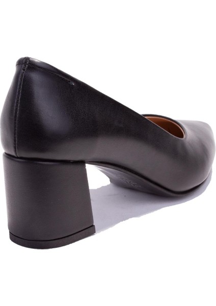 DZA07-2681154 Siyah Stiletto Topuklu Kadın Ayakkabı fırsatları