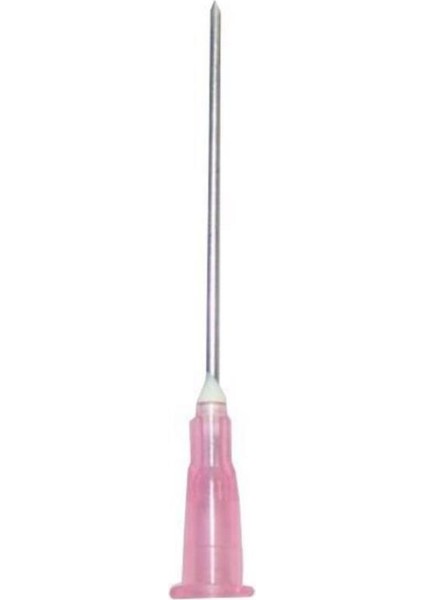- Enjektör Iğne Ucu 1.20 X 38mm 18g Ref: 70504 Pembe - 250 Adet