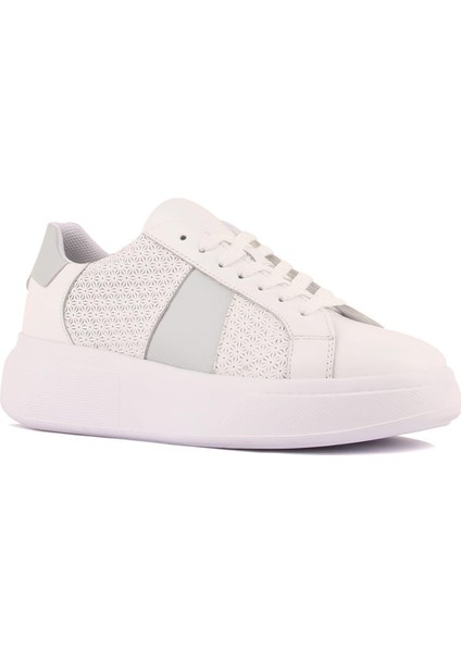 Sail Lakers - Beyaz Deri Bağcıklı Kadın Günlük Ayakkabı fiyatları