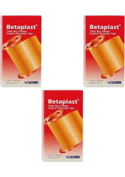 Betaplast - Bez Flaster 10cmx5mt Ref :510 - 3 Adet