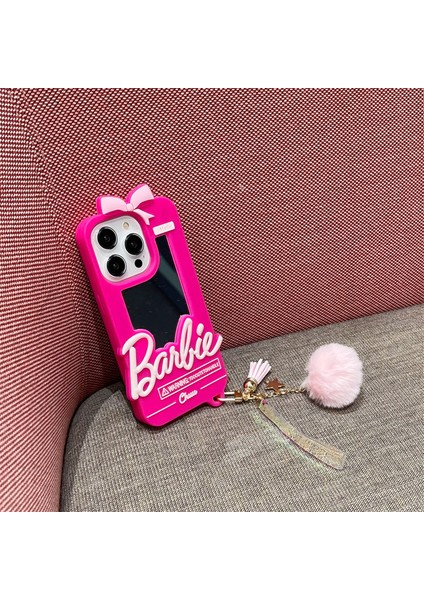 Iphone 6/7/8 Için Barbie Desenli Telefon Kılıfı - Pembe (Yurt Dışından)