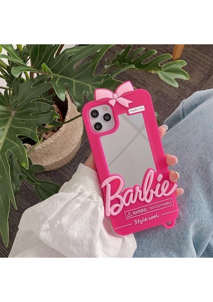 Iphone 6/7/8 Için Barbie Desenli Telefon Kılıfı - Pembe (Yurt Dışından)