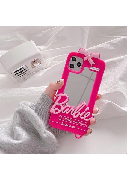 Hainan Shenda Iphone 7P/8P Için Barbie Desenli Telefon Kılıfı - Pembe (Yurt Dışından)