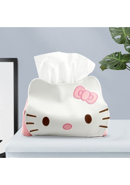 Deri Havlu Kutusu - Beyaz (Yurt Dışından) fiyatları