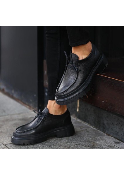 Sail Lakers - Siyah Deri Bağcıklı Erkek Sneaker fırsatları