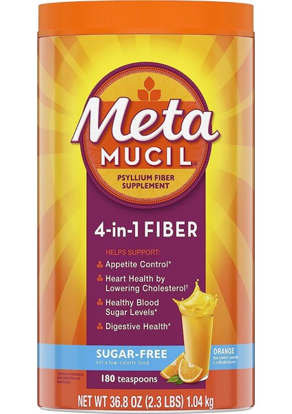 Orange Multihealth Fiber Powder Sugar Free 1.04KG