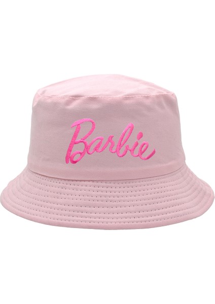 Prenses Figürlü Balıkçı Şapka - Pembe (Yurt Dışından)