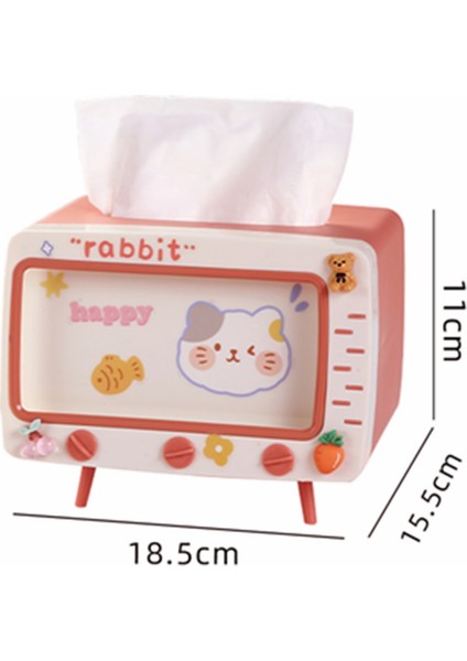 Çok Fonksiyonlu Havlu Kutusu - Pembe (Yurt Dışından) modelleri