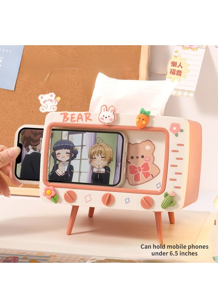 Çok Fonksiyonlu Havlu Kutusu - Pembe (Yurt Dışından) fiyatları