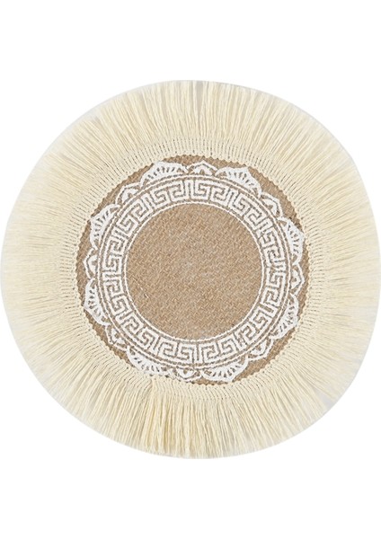 2pcs Home Creative Braid Coaster Yeni Sıcak Doğal Jute Sıçramaz Tablo Eller-Sıçrama Motor-Temiz Ev Işleti Mleri (Yurt Dışından)