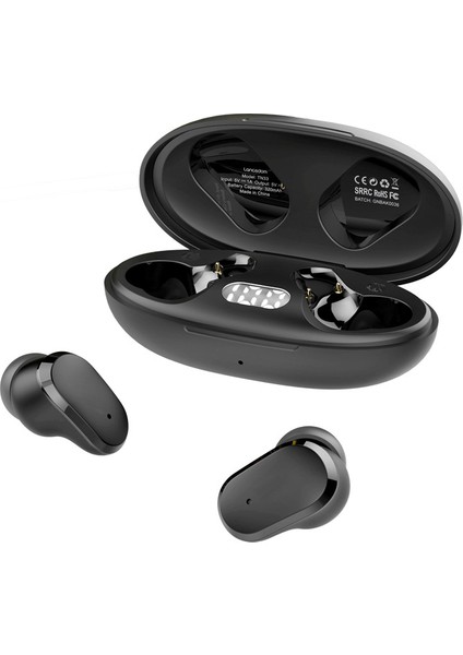 Dijital Ekranlı Kablosuz Bluetooth Kulak Içi Kulaklık - (Yurt Dışından)