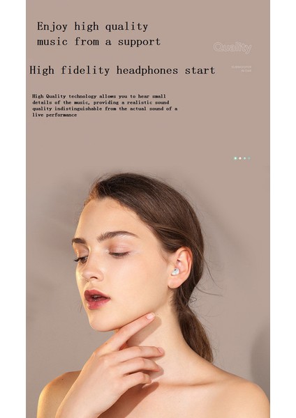 Gürültü Önleyici Uzun Pil Ömürlü Kablosuz Kulak Içi Bluetooth Kulaklık - (Yurt Dışından) modelleri