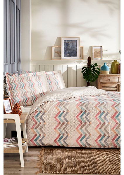 Chevron Çift Kişilik Nevresim Takımı