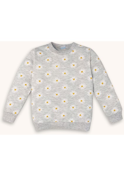 Papatya Desenli Şardonlu Eşofman Takımı modelleri