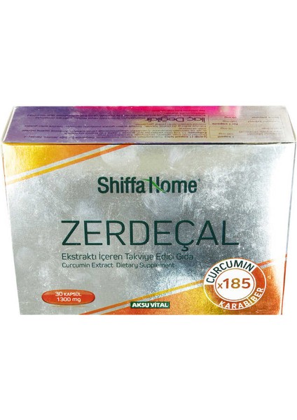 Zerdeçal Ekstraktı Yumuşak 1300 Mg x 30 Kapsül