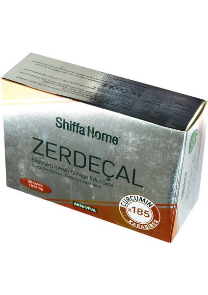 Zerdeçal Ekstraktı Yumuşak 1300 Mg x 30 Kapsül