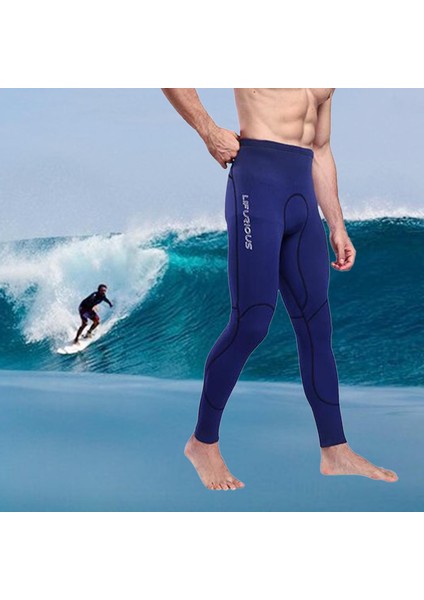 Mens Wetsuit Pantolon Neopren Sörf Için 2 mm Sıcak Tut (Yurt Dışından)
