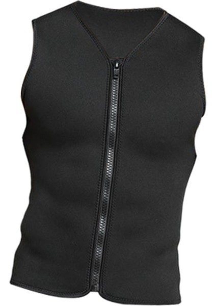 3mm Erkek Ceket Wetsuit Yüzmek Siyah Şnorkel Sörf Hızlı Kuru Xxl (Yurt Dışından)