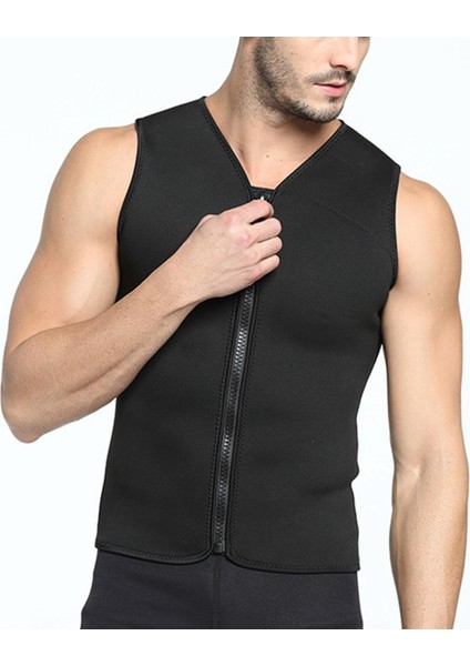 3mm Erkek Ceket Wetsuit Yüzmek Siyah Şnorkel Sörf Hızlı Kuru Xxl (Yurt Dışından) indirimleri