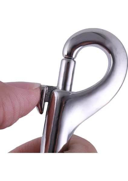 2pcs Tüplü Dalış Çift Uç Snap Hooks Su Altındaki Anahtarlık Kancaları 115MM/90MM (Yurt Dışından)