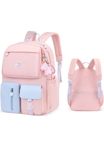 Büyük Kapasiteli Çok Bölmeli Sırt Çantası - Pembe (Yurt Dışından) fırsatları