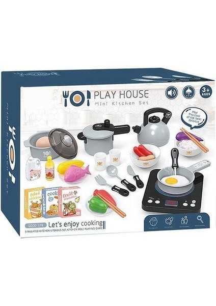 Çocuk Mutfak Oyuncak Tencere Play Gıda Oyuncak Seti Mutfak Oyun Aksesuarları ile (Yurt Dışından)