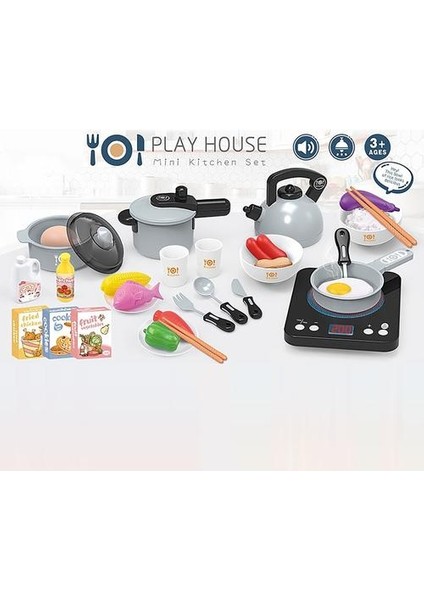 Çocuk Mutfak Oyuncak Tencere Play Gıda Oyuncak Seti Mutfak Oyun Aksesuarları ile (Yurt Dışından) fiyatları