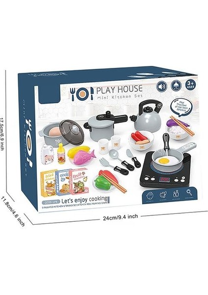 Çocuk Mutfak Oyuncak Tencere Play Gıda Oyuncak Seti Mutfak Oyun Aksesuarları ile (Yurt Dışından) modelleri