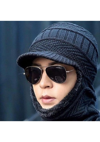 Kış Örme Balaclava Bere Şapka (Yurt Dışından) modelleri