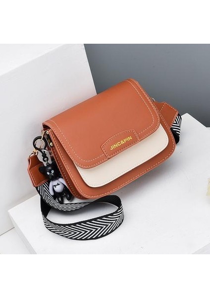 Yeni Moda Küçük Kare Çanta Kore Versiyonu Ins Trend Rahat Messenger Omuzdan Askili Çanta (Yurt Dışından)