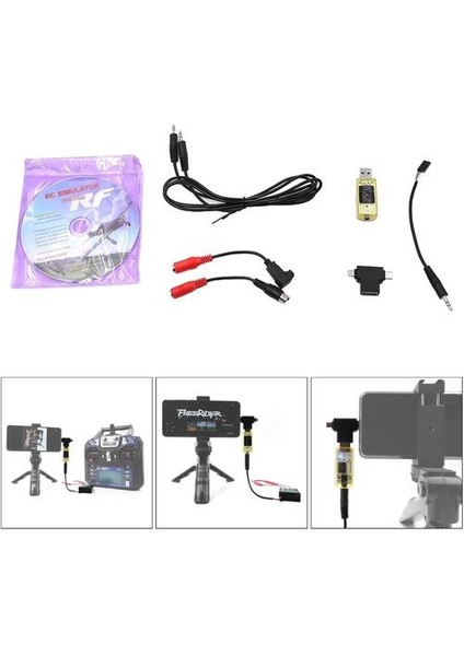 Phoenix Aerofly Xtr Fms Için Kablosuz Rc Uçuş Simülatörü 8 1 USB Kablosu (Yurt Dışından)