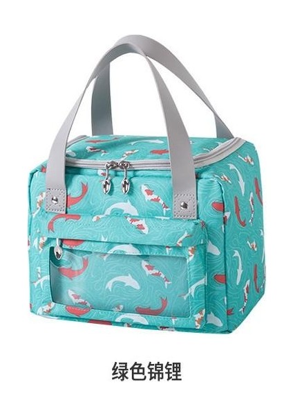 Japon Tarzı Öğle Yemeği Çantası Oxford Bez Kalın Yalıtım Çantası (Yurt Dışından)