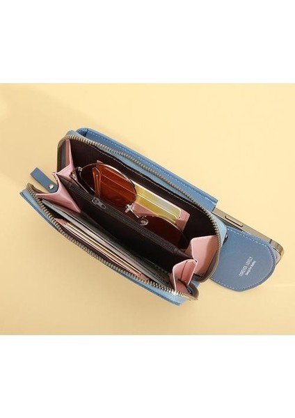Kadın Pu Deri Crossbody Kart Tutucu Messenger Çanta (Yurt Dışından) fırsatları