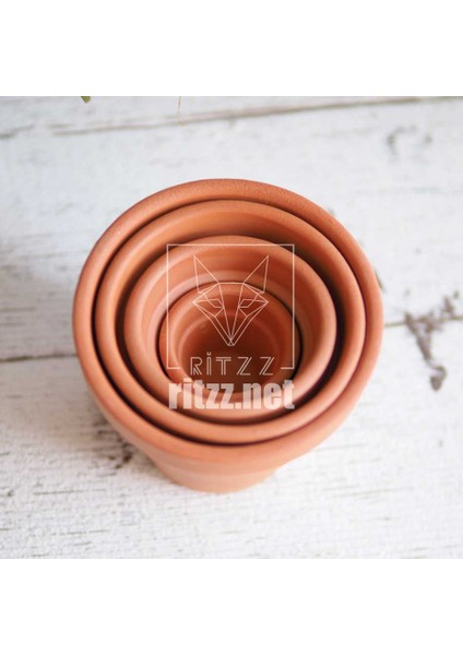 Mini Toprak Saksı - 4cm