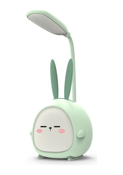 Okuma Lambası USB LED Tavşan Masa Lambası Çocuk Göz Koruması Masa Lambası Karikatür Renkli Gece Lambası (Yurt Dışından)