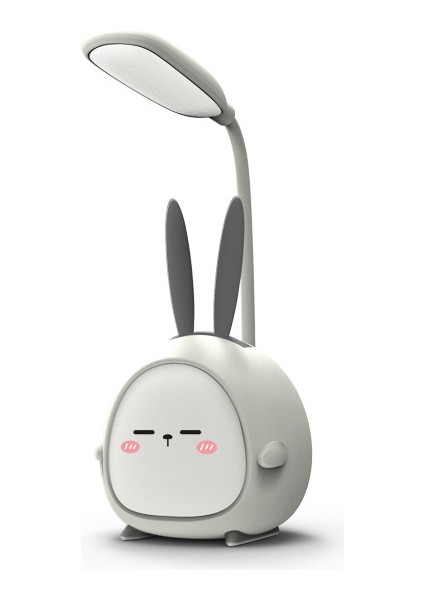 Okuma Lambası USB LED Tavşan Masa Lambası Çocuk Göz Koruması Masa Lambası Karikatür Renkli Gece Lambası (Yurt Dışından)