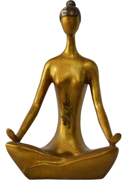 Yogacı Kadın Elleri Dizinde Mumluk