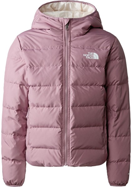 The North Face İki Taraflı Kaz Tüyü Kapşonlu Kız Çocuk Ceketi NF0A84N6I0V1