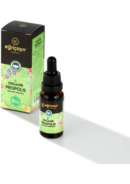 Organik Alkol Bazlı Propolis Damla 2 x 20 ml