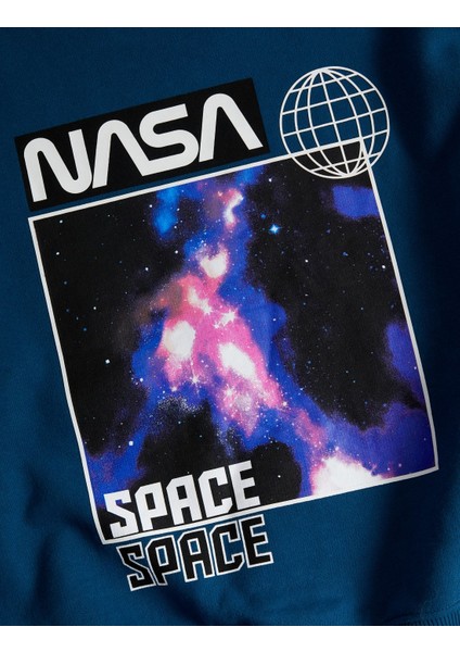 Marks & Spencer Yuvarlak Yaka Nasa™ Sweatshirt