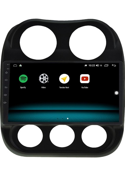 Jeep Patriot Android 13 Multimedya Carplay 4gb RAM+64GB HDD Navigasyon Ekran