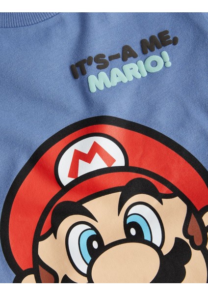 Marks & Spencer Saf Pamuklu Super Mario™ T-Shirt