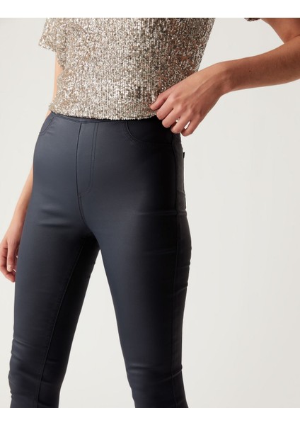 Skinny Fit Yüksek Bel Jegging Pantolon