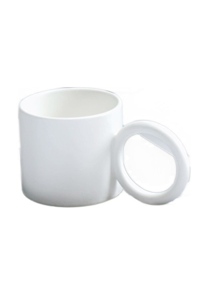 Yaratıcı Büyük Yuvarlak Handgrip Seramik Kupalar Kahve Kupa Süt Çay Ofis Bardaklar Drinkware En Iyi Doğum Günü Hediyesi | Kupalar (Beyaz) (Yurt Dışından) fiyatları