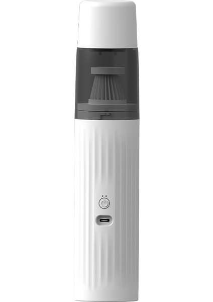 Araba Elektrikli Süpürgesi - Beyaz (Yurt Dışından)