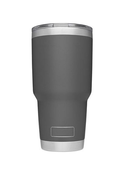 30 Oz Paslanmaz Çelik Tumblers Vakum Yalıtımlı Seyahat Kahve Kupa Fincan Şişesi Kapaklı Çift Duvar Yalıtım Şişesi | Kupalar (Siyah) (Yurt Dışından)