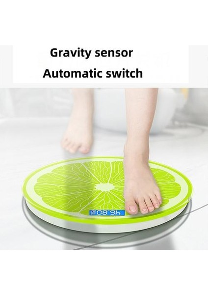 Limon Desen 0.2 180KG Banyo Ölçeği USB Elektronik Dijital Ağırlık Ölçekli Vücut Yağ Ev Tartım Dengesi Ağırlık Ölçeği | Banyo Terazi (Yurt Dışından) fırsatları